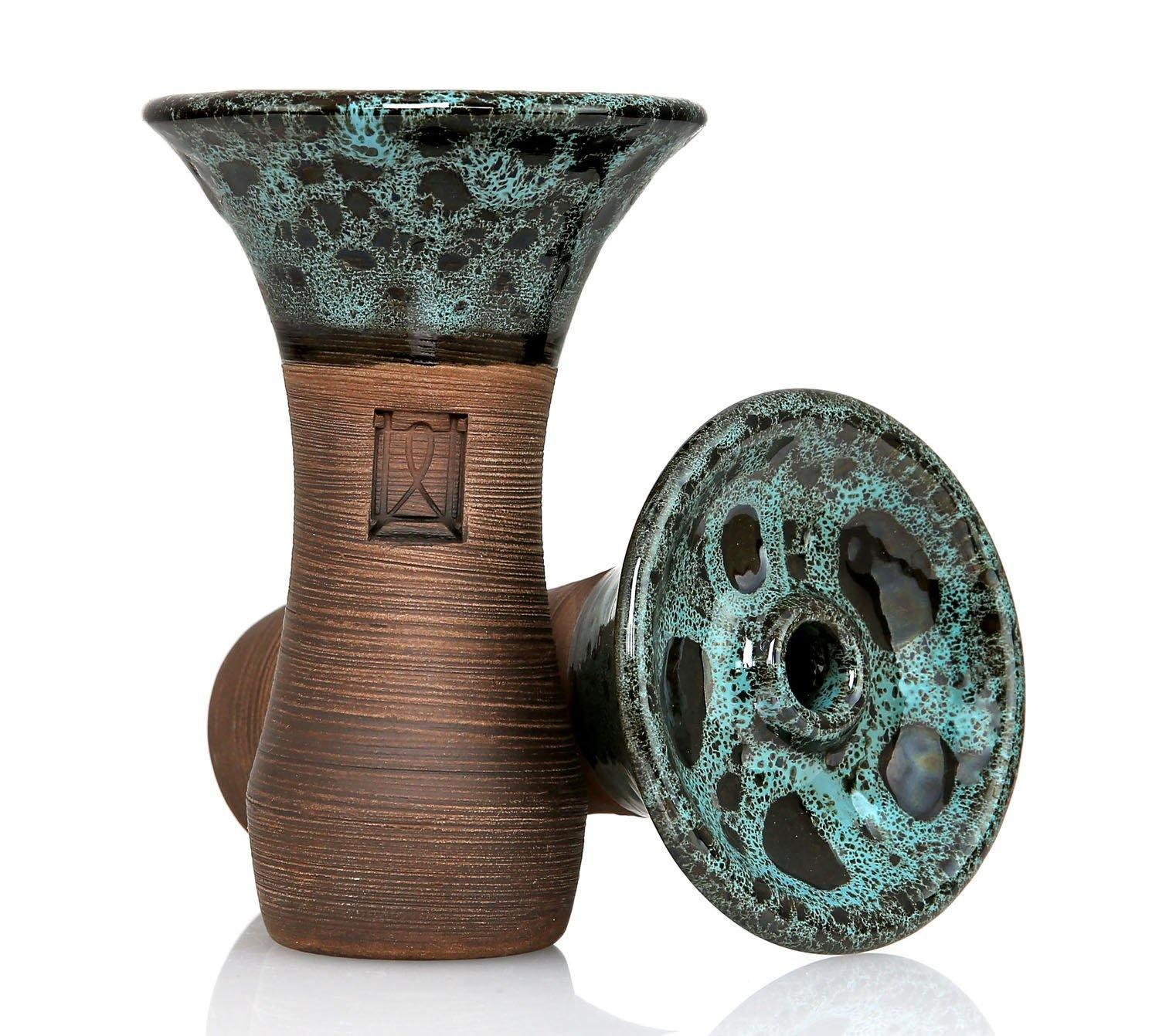 Werkbund Evo Flat Phunnel Bowl - Coral Blue - shishagear - UK