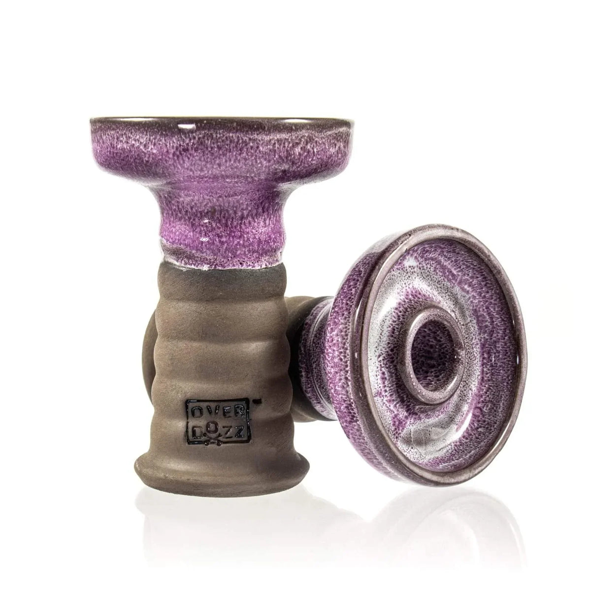 OverDozz Premium Phunnel Bowl G2-B Black Clay - shishagear - UK