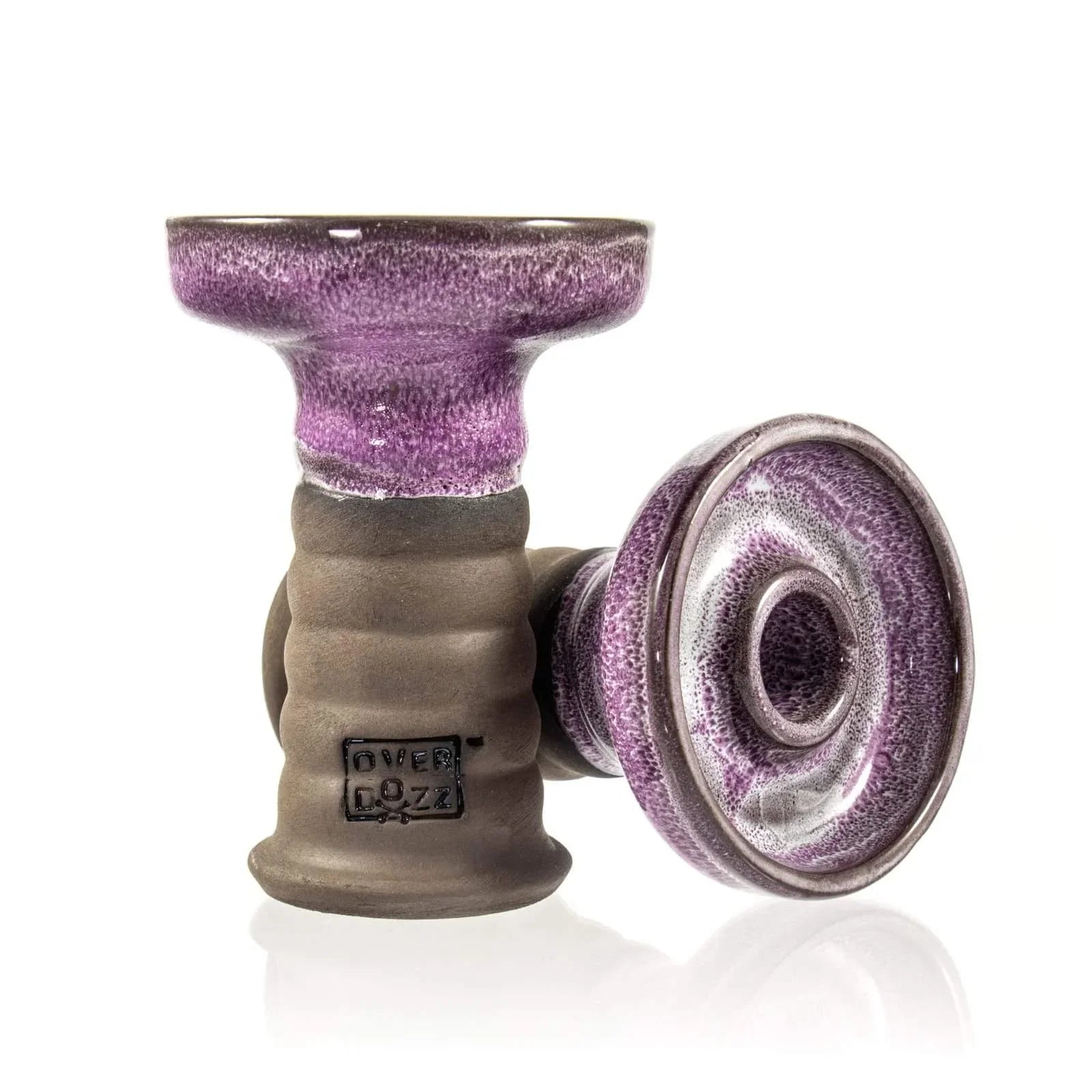 OverDozz Premium Phunnel Bowl G2-B Black Clay - shishagear - UK