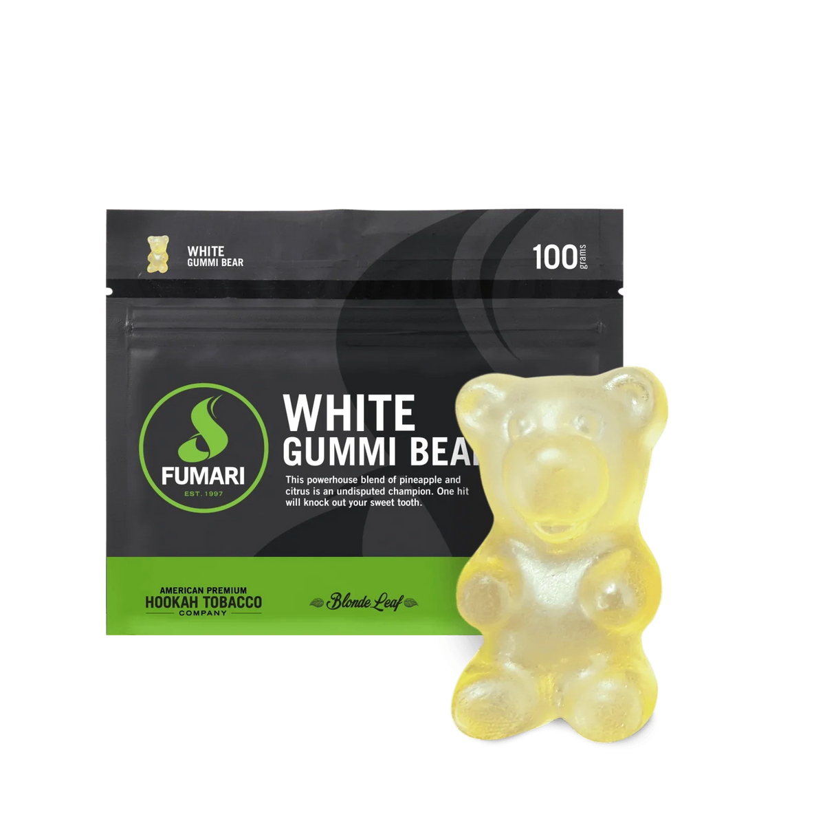 Fumari White Gummy Bear Shisha Flavour - shishagear - UK Shisha Hookah Black Friday