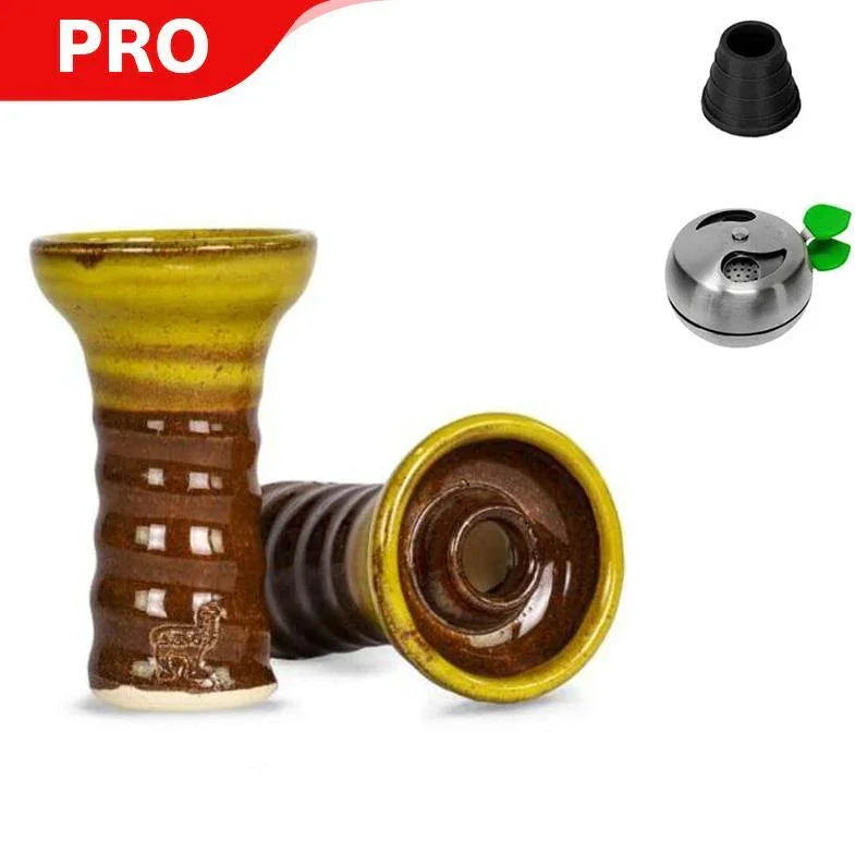 Alpaca Suri Bowl - Yellow Earth - shishagear - UK