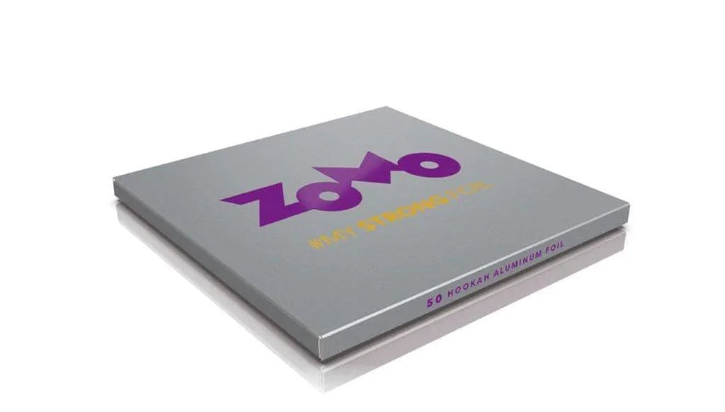 Zomo Thick Aluminum Foil - Pack of 50 (42 Microns) - shishagear - UK Shisha Hookah Black Friday