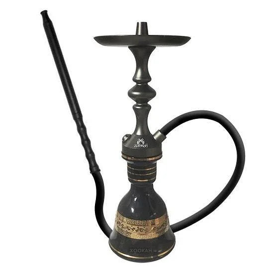 Zahrah Genie Mini Hookah Black - shishagear - UK Shisha Hookah Black Friday