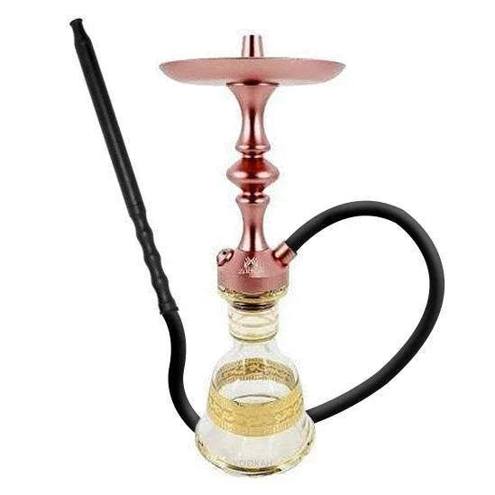Zahrah Genie Mini Hookah Rose Gold - shishagear - UK Shisha Hookah Black Friday