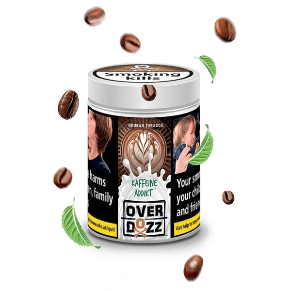 OverDozz Kaffeine Addikt - shishagear - UK Shisha Hookah Black Friday