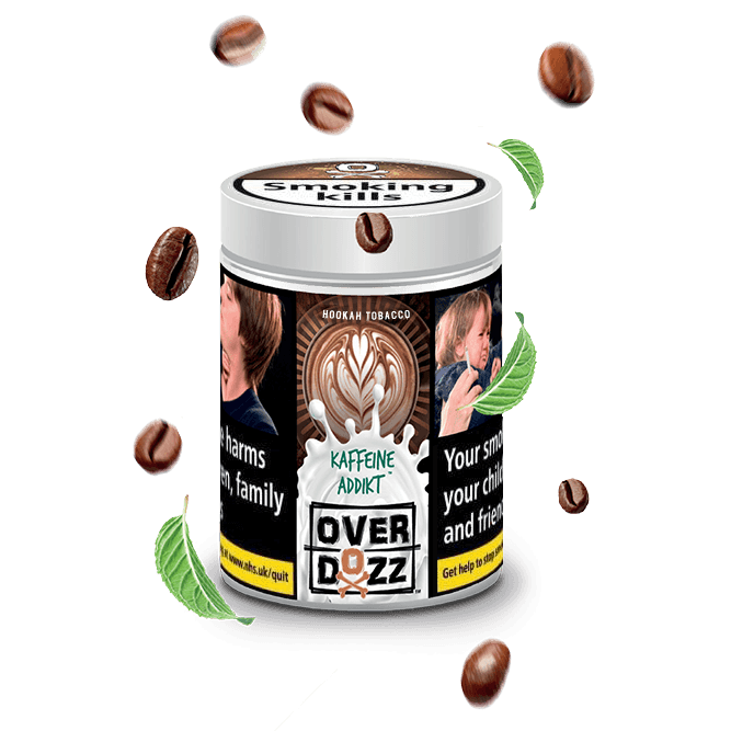 OverDozz Kaffeine Addikt - shishagear - UK Shisha Hookah Black Friday
