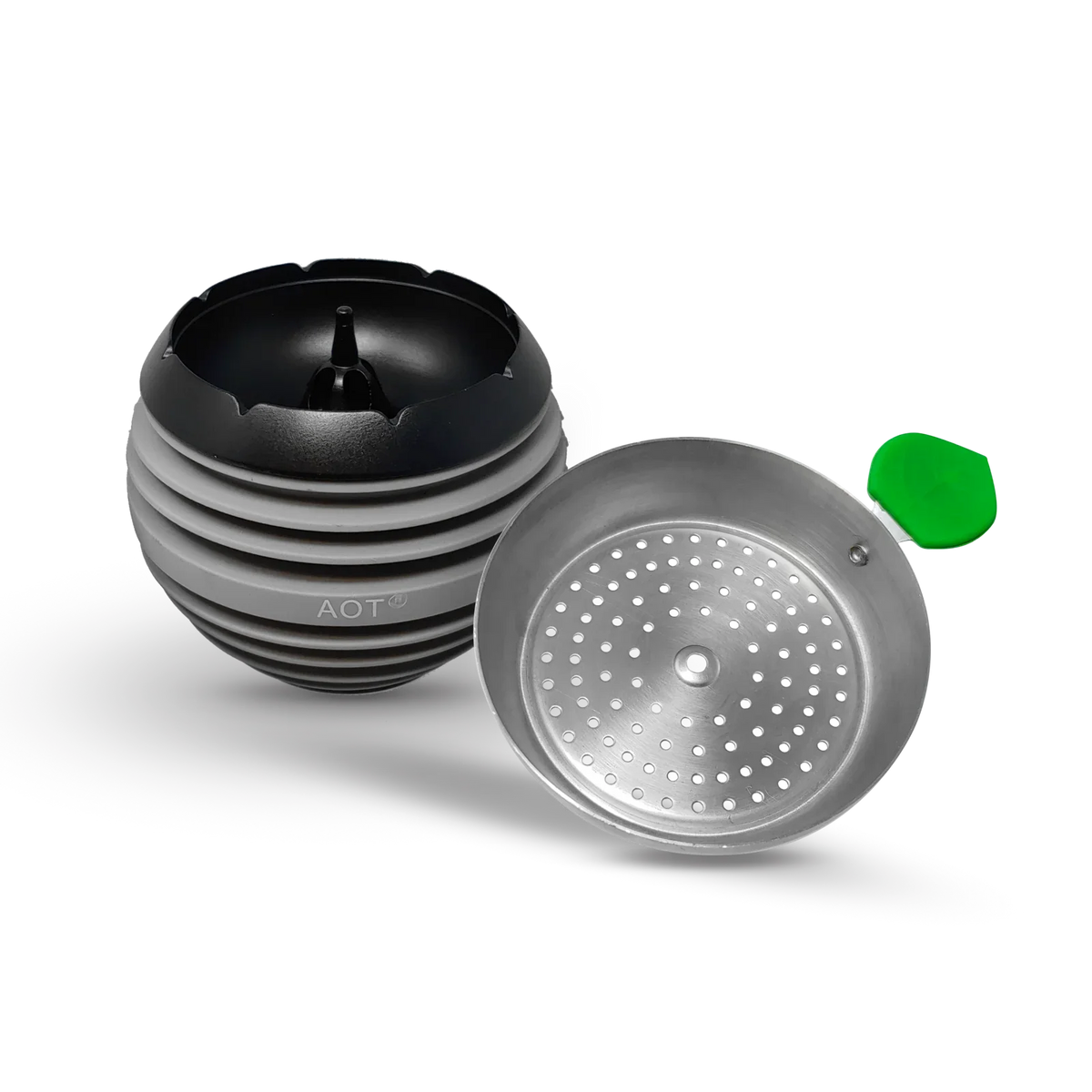 Apple on Top Hookah Bowl Grey - shishagear - UK