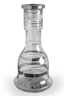 Khalil Mamoon Chrome Replacement Base - shishagear london uk