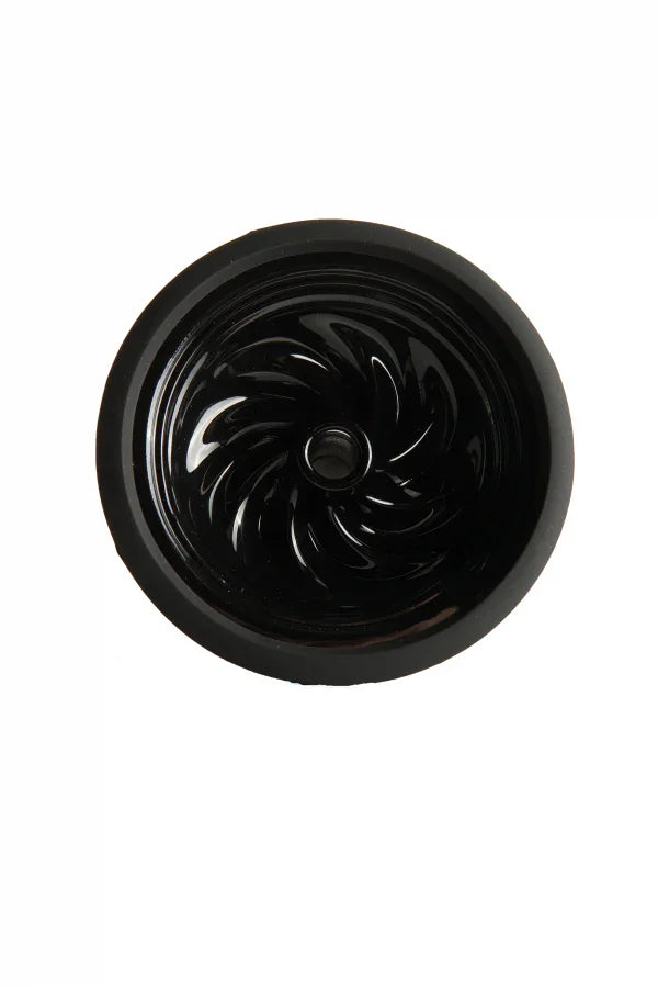 Kaloud Samsaris Lapis Black Ceramic Hybrid Bowl for Lotus 1 & 1+ - shishagear - UK