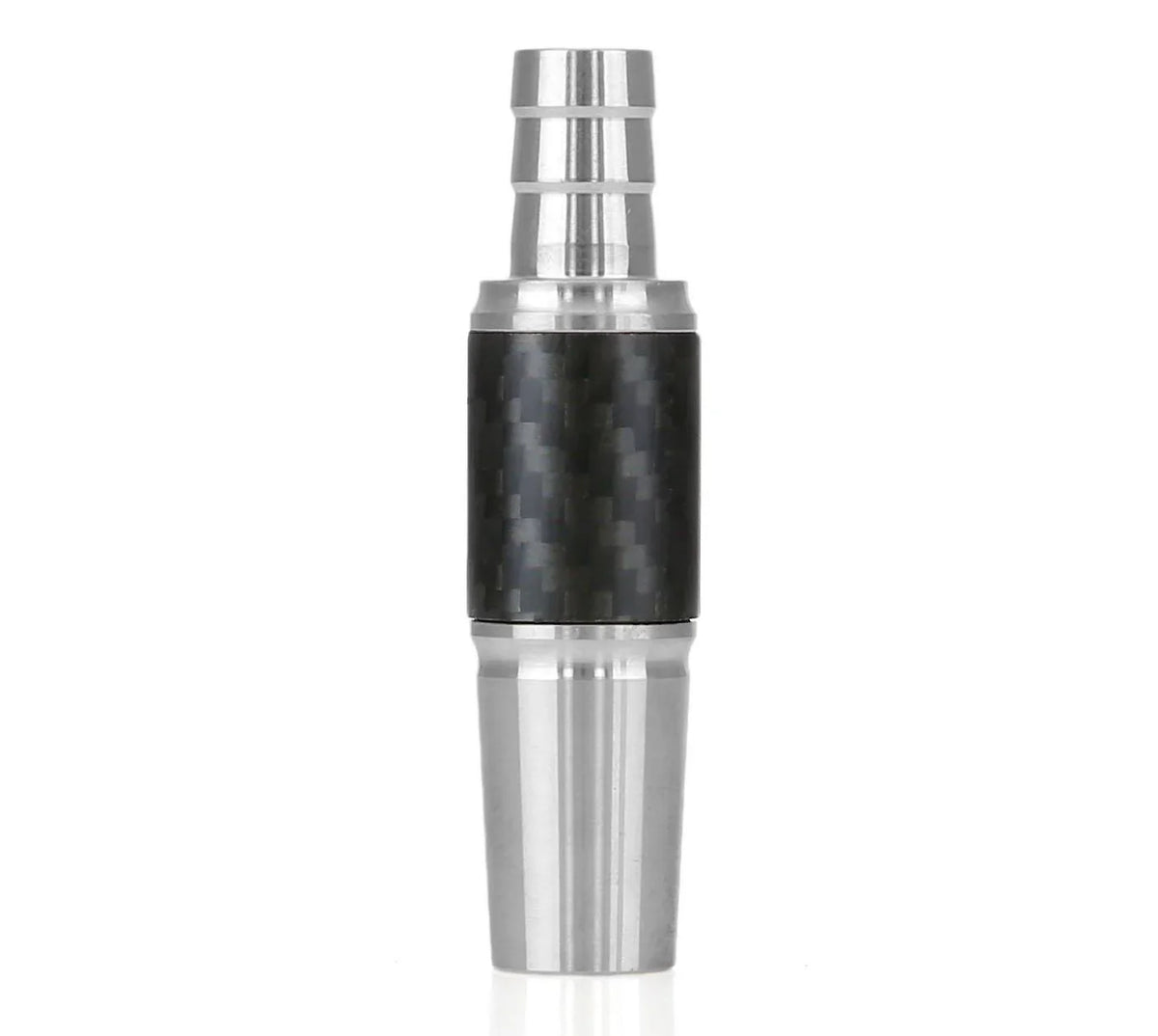 Stainless Steel Hose Connector 18.8 - Carbon Black - shishagear - UK