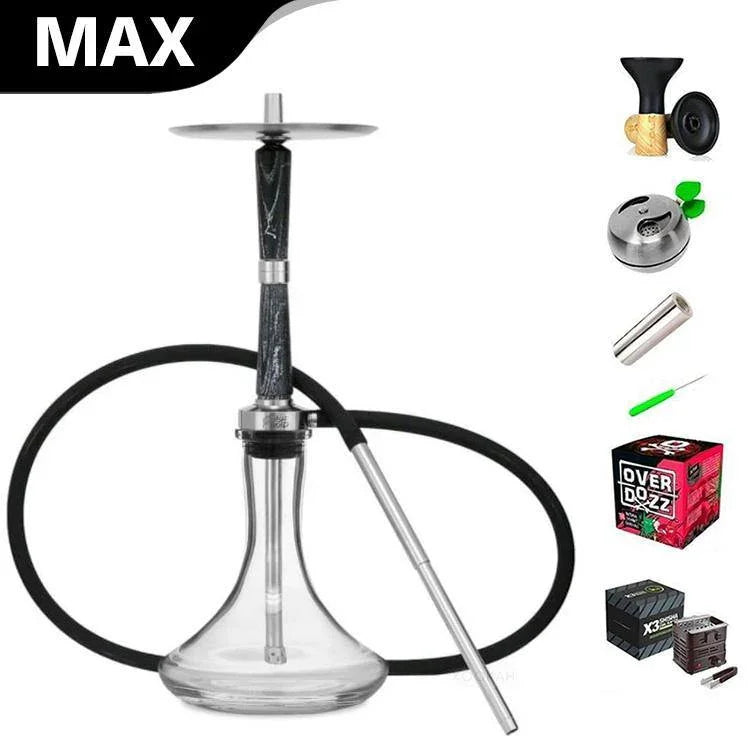 Ash Wood Electro Storm V2 Shisha Set - shishagear - UK