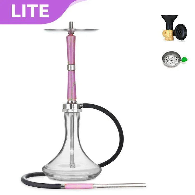 Ash Wood Hookah Electro Storm V2 Shisha Set - Jumping Strawberry - shishagear - UK