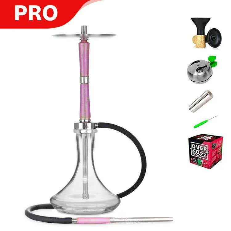 Ash Wood Hookah Electro Storm V2 Shisha Set - Jumping Strawberry - shishagear - UK