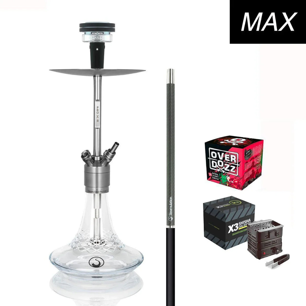 Steamulation Pro X II Kit - shishagear - UK
