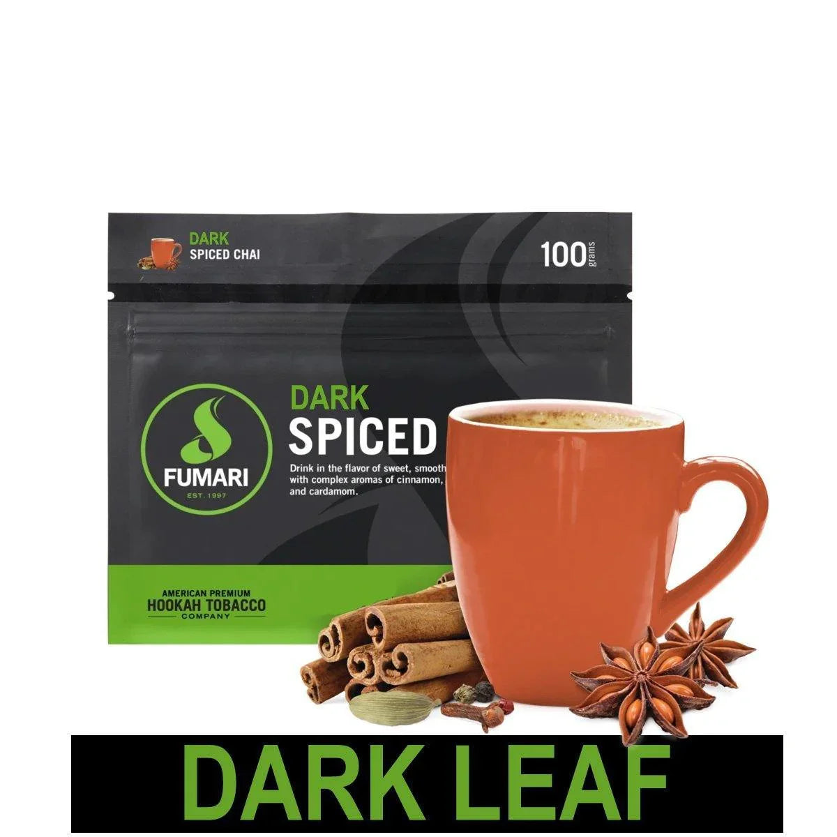 Fumari Dark Leaf Flavours 100g - shishagear - UK