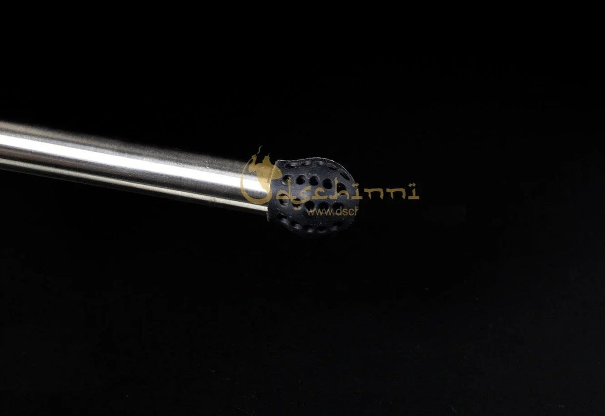 Dschinni Silicone Diffuser Sphere Black - shishagear - UK Shisha Hookah Black Friday