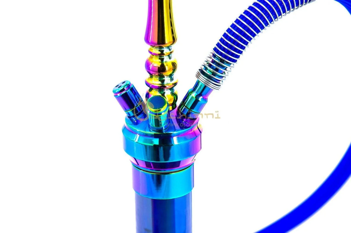Dschinni Stealth Bomber Holy Rainbow Hookah Set - shishagear - UK Shisha Hookah Black Friday