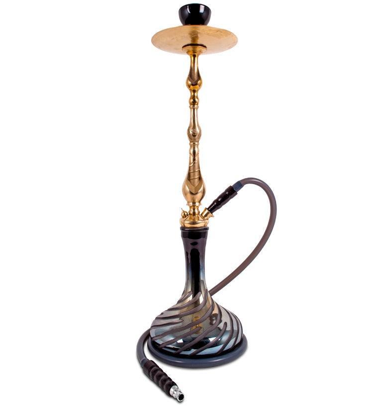 Sahara Smoke Brass Executive 30" Hookah - shishagear - UK Shisha Hookah Black Friday