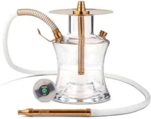 Oduman Hookah N2 Limited Edition - Clear Gold - shishagear - UK Shisha Hookah Black Friday
