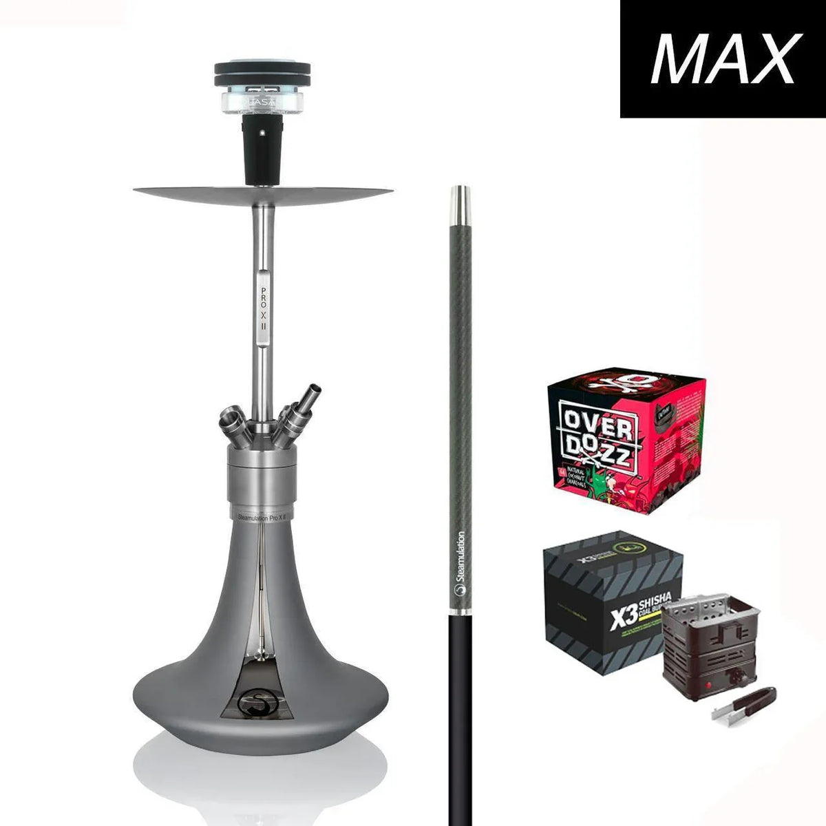 Steamulation Pro X II Kit - shishagear - UK