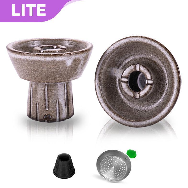 Mason Shishaware Bowl - Gravyl Fossil White - shishagear - UK Shisha Hookah Black Friday