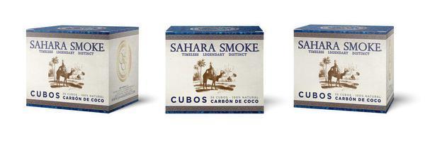 Sahara Smoke Coconut Charcoal - 1/2kg - shishagear - UK Shisha Hookah Black Friday