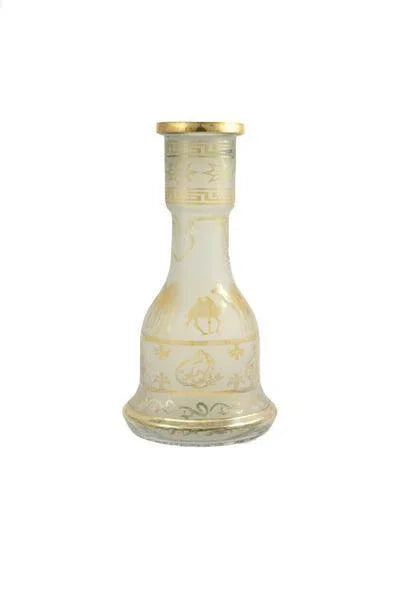 Khalil Mamoon Egyptian Gold Camel design Shisha Vase - shishagear london uk