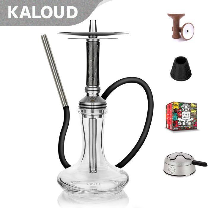 Steamulation Xpansion Mini Epoxy Hookah - Marble Black - shishagear - UK Shisha Hookah Black Friday