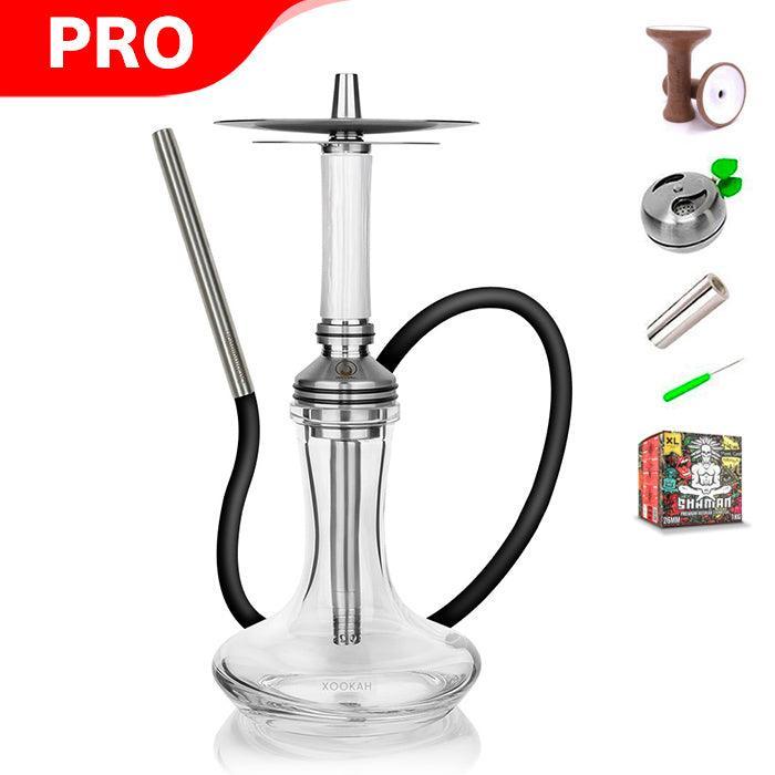 Steamulation Xpansion Mini Epoxy Hookah - Marble White - shishagear - UK Shisha Hookah Black Friday