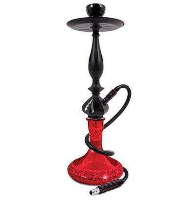 Sahara Smoke Filigree 24" Hookah Red - shishagear - UK Shisha Hookah Black Friday