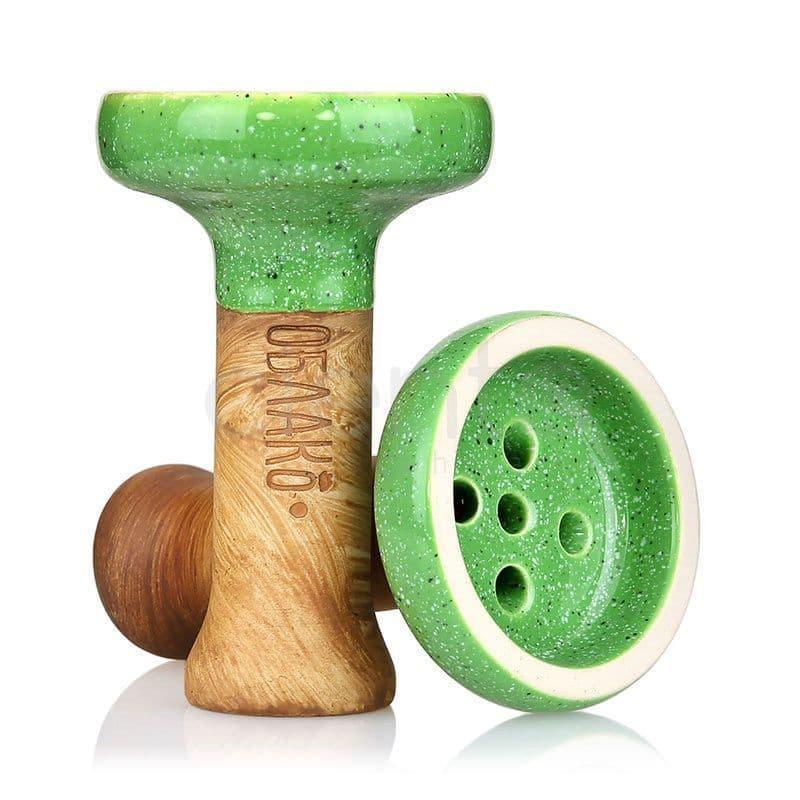 Oblako Phunnel Black Bowl - Kiwi - shishagear - UK