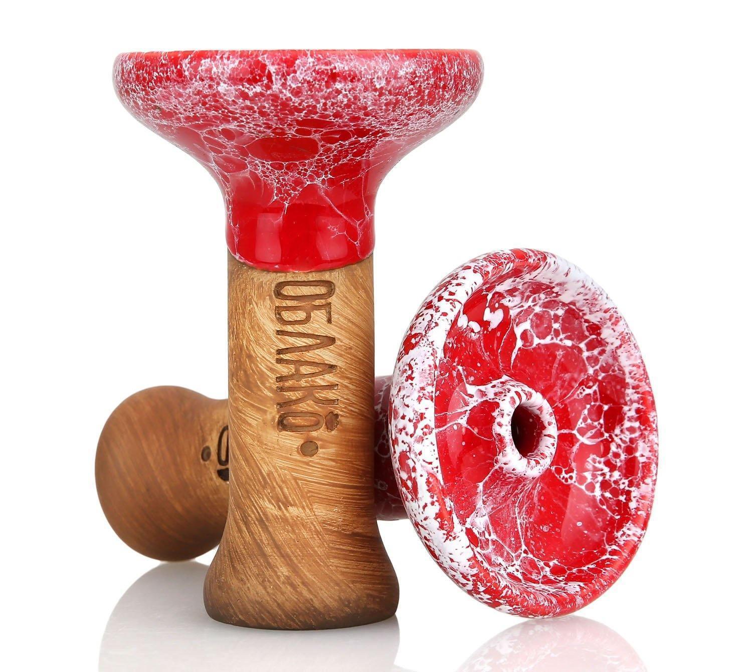 Oblako Phunnel L Bowl - Marble Red - shishagear - UK