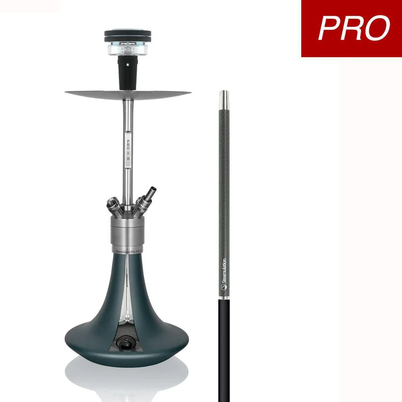 Steamulation Pro X II Kit - Petrol Green Matt - shishagear - UK