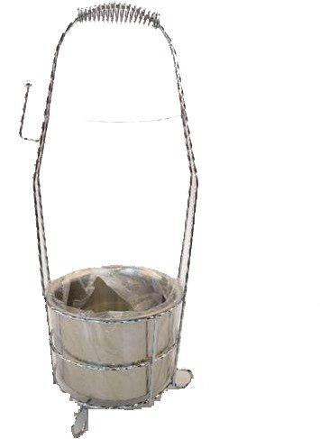 Shishagear Smooth Medium Charcoal Basket Holder - shishagear - UK Shisha Hookah Black Friday