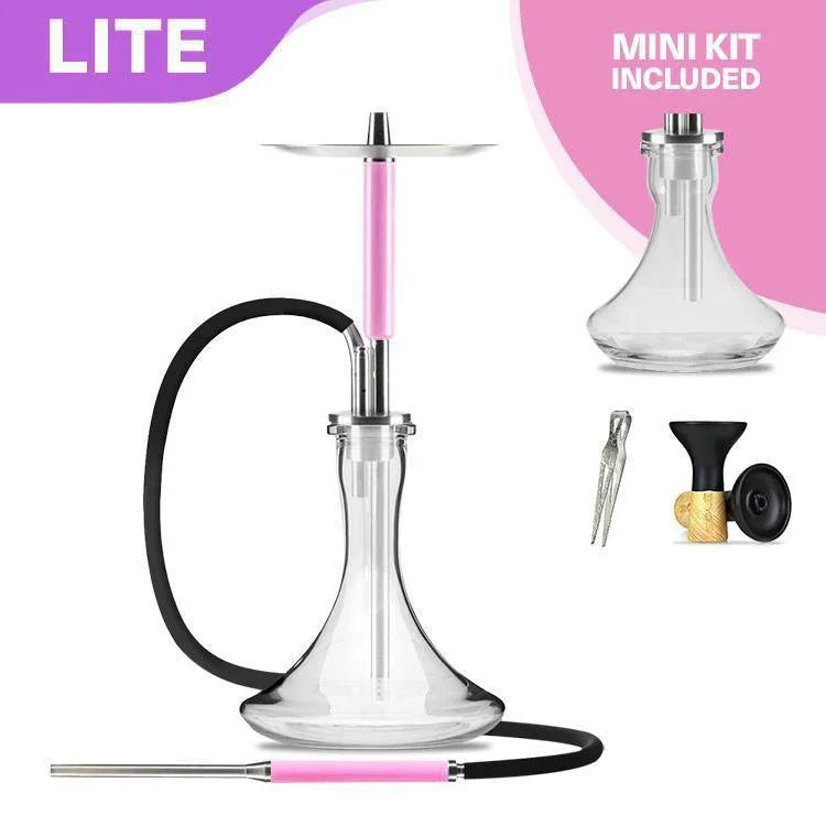 MEXANIKA STM MINI SHISHA SET - PINK - shishagear - UK Shisha Hookah Black Friday