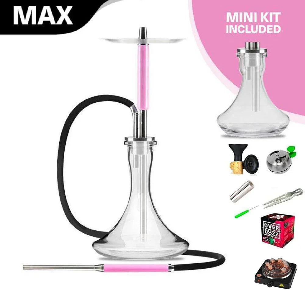 MEXANIKA STM MINI SHISHA SET - PINK - shishagear - UK Shisha Hookah Black Friday