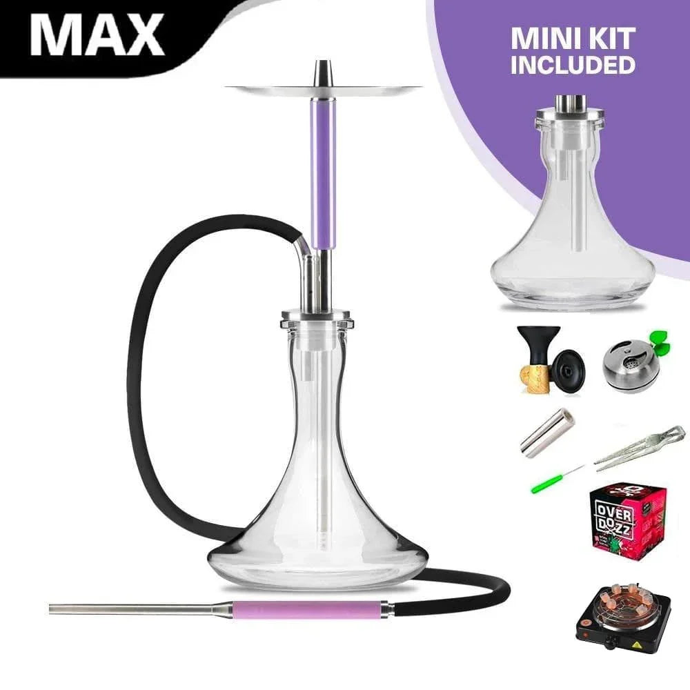MEXANIKA STM MINI SHISHA SET - PURPLE - shishagear - UK Shisha Hookah Black Friday
