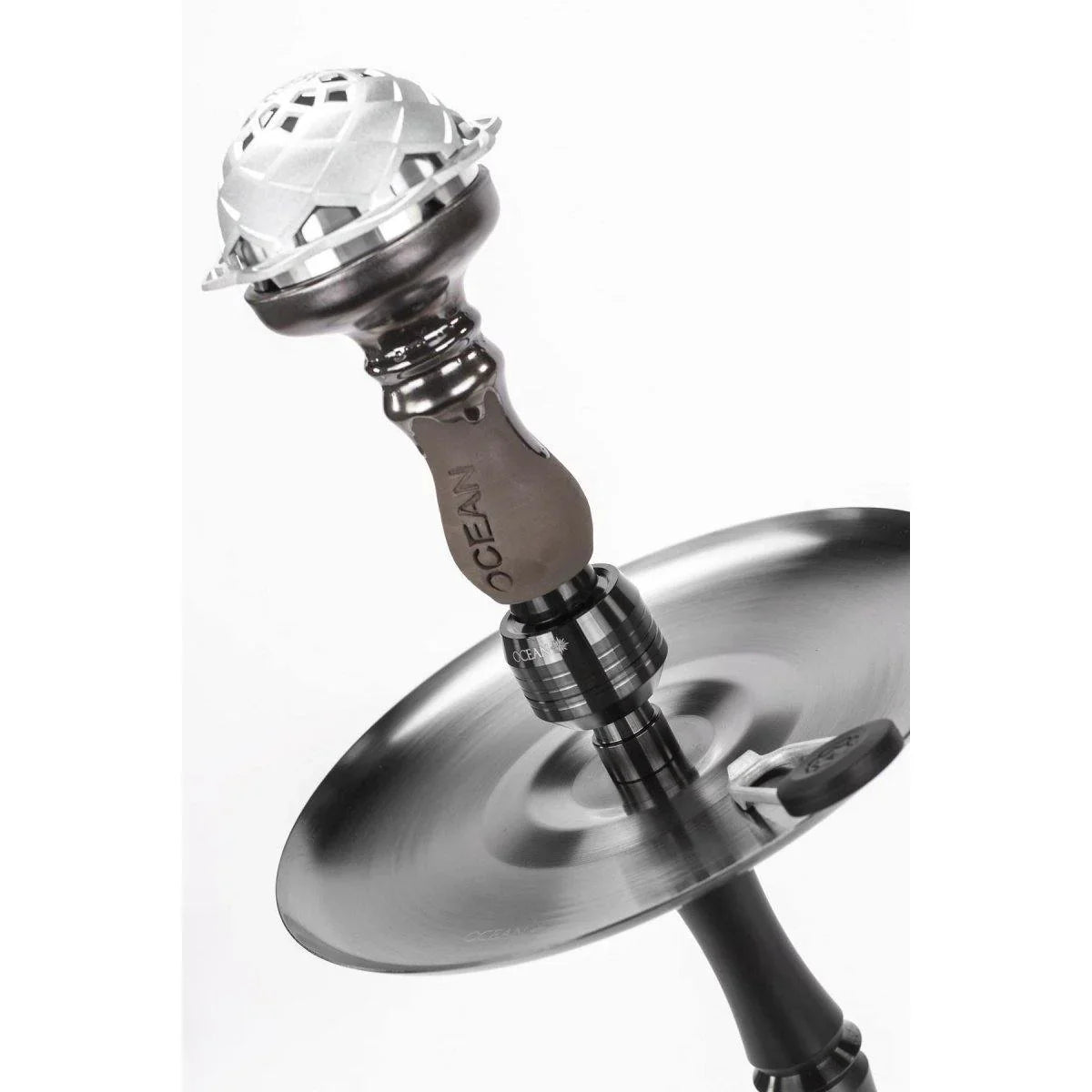 Ocean Stainless Steel Molasses Catcher - Black - shishagear - UK