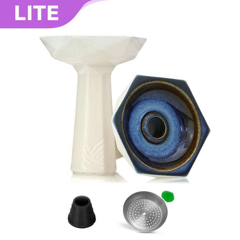 Sense Verge Phunnel Bowl - White - shishagear - UK Shisha Hookah Black Friday