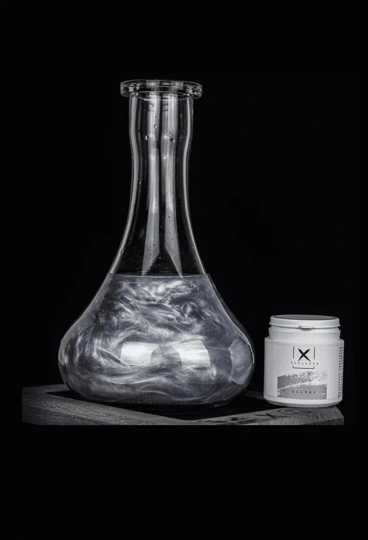 Xschischa Sparkle Powder 50g - Silver - shishagear - UK Shisha Hookah
