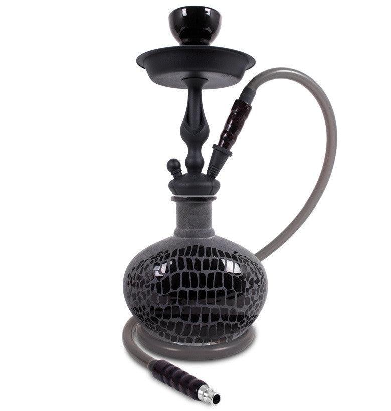 Sahara Smoke Skin 17&quot; Hookah Black - shishagear - UK Shisha Hookah Black Friday