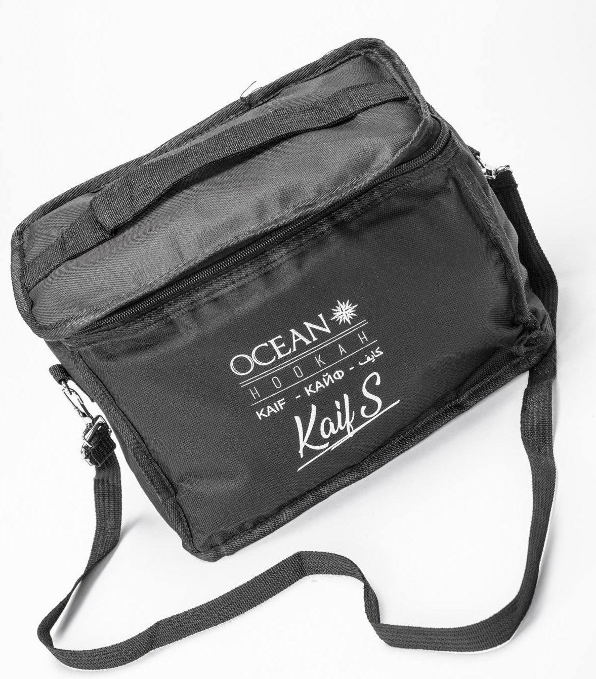 Ocean Hookah Kaif Small Shisha - Gold/White Wood/Clear - shishagear - UK