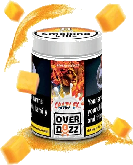 OverDozz Crazy Ex (indische würzige Mango) Geschmack