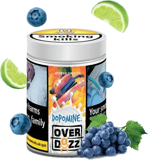OverDozz Dopomine (Zitrus, Traube &amp; Heidelbeeren) Geschmack 