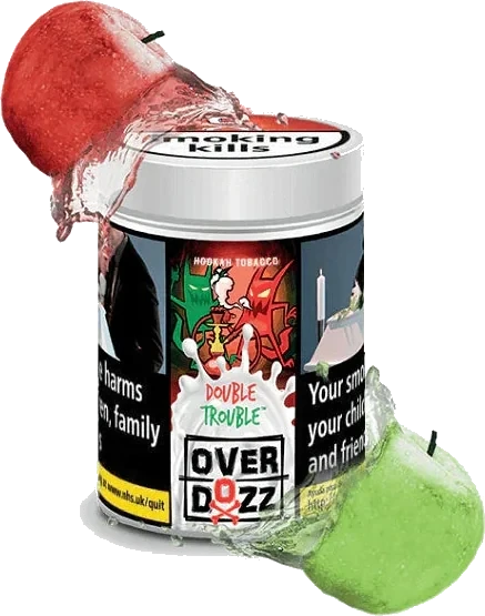 OverDozz Double Trouble (DOPPELAPFEL) Geschmack