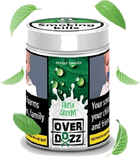 OverDozz Fresh Greens (Minze) Geschmack