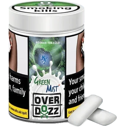 OverDozz Green Mist (Tropical Gum) 200g Geschmack