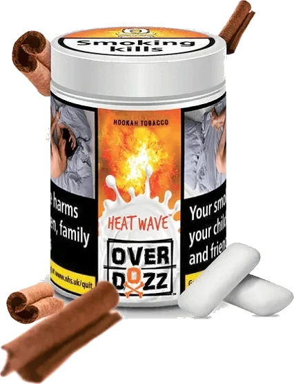 OverDozz Heat Wave (arabischer Zimtgummi &amp; Minze) Geschmack 