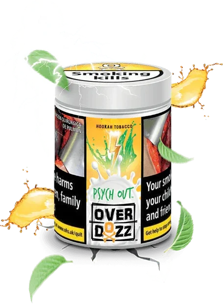 OverDozz Psych Out (Ananassaft & Minze) 200g Geschmack