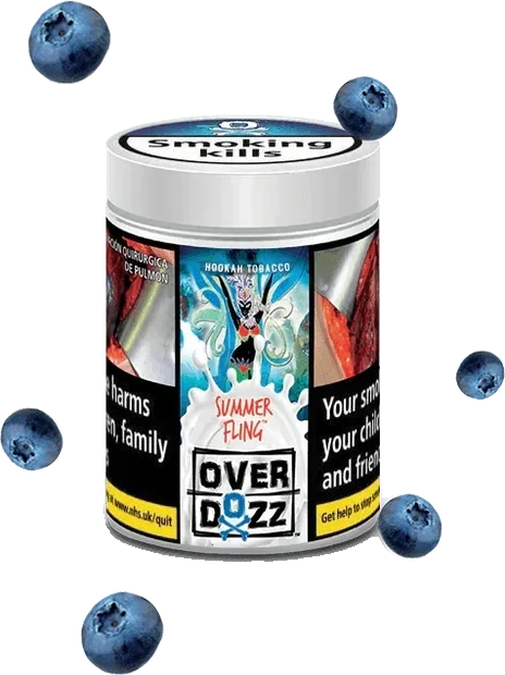 OverDozz Summer Fling (Heidelbeeren und Minze) Geschmack